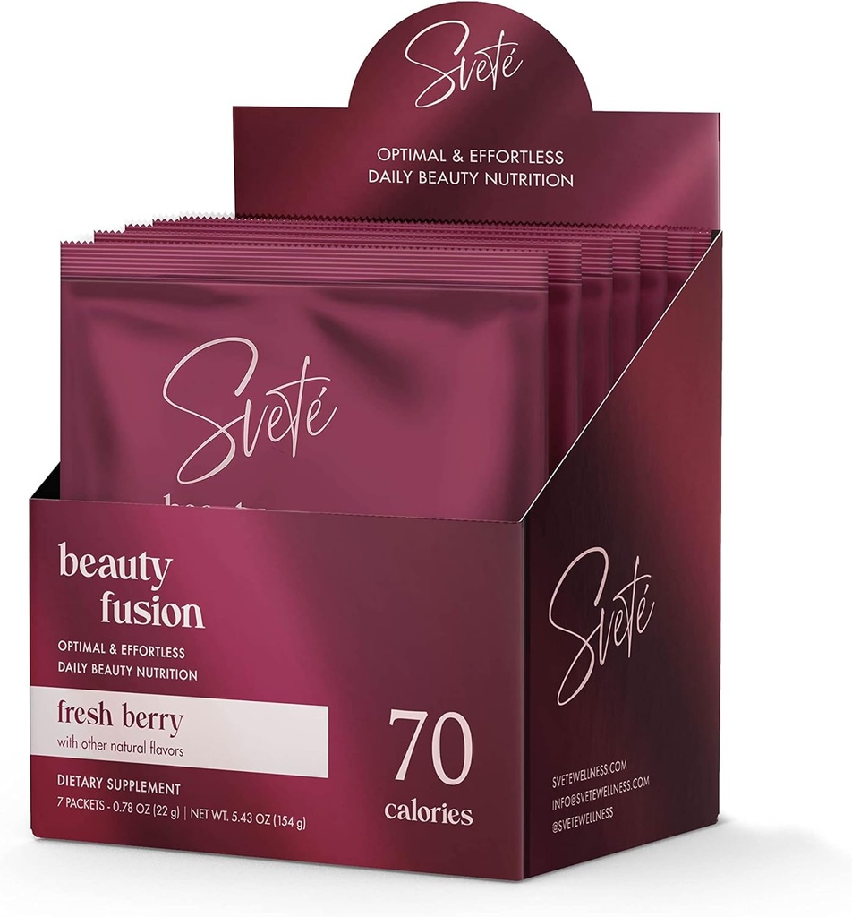 Hydrolyseret collagen pulver til kvinder Multi skønhed Superfood med Hyaluronic Acid, Biotin, C-vitamin, zink, probiotika, CoQ10