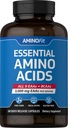 Piping Rock Essential Aminosyrer Supplement 124; 3000mg ttesmå 124; 180 Kapsler Note 124; Complex Blend for mænd og kvinder; EAA og BCAA Supplement 124; Non- GMO, Gluten Free