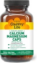 Country Life Target- Mins Calcium Magnesium Complex - 1000 mg Calcium, 500mg Magnesium, Gluten- Free Supplement for Bone Health