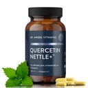 Mt. Angel Vitaminer Quercetin Nettle + - Understøtter Allergi Wellness & Sinus Health, Featuring Quercetin med Bromelain, Frembygget til sæsonbetonede Well- Being, cGMP Certified, Made in USA, 60 tabletter