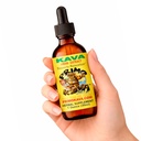 Drops 1 124; Natural Kava fra Fiji 1 124; Hurtig fungerende Kava Root Extract til Calming & Relaxation 1 124; 50 mg Potent Kavalactoner 1 oz
