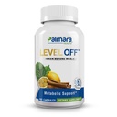 Niveau Off Anti Spike Formel Glucose Supplement - Kapsler til metabolisk sundhed, Hjælper Moderate Glucose Spikes, Vegan, Non- GMO, Gluten Free (120 Greve (pakke med 1))