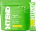 Xtend XTEND Healthy Hydration- 124; Superior Hydration- Powder Packets - 124; Electrolyte Drink Mix 124; 3 Essential Aminosyrer - 124; NSF Certificeret til Sport - 124; 28 Sticks, Lemon Lime
