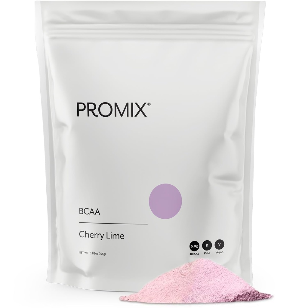 Promx Nutrition BCAA pulver med essentielle aminosyrer, Kirsebær Limeade