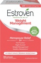 Estroven vægthåndtering for overgangsalder Relief - 60 Ct. - Klinisk Proven Ingredienser Hjælp Administrer vægt, Giv Night Sweats & Hot Flash Relief - Drug- Free & Gluten- Free
