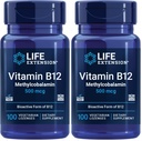 Life Extension Vitamin B12 Methylcobalamin 500mcg - Vitamin B12 supplement til generel energi og hjerne - Sukker fri vegetar Lozenges opløses i din mund - én gang dagligt - 100 Tæl