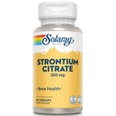 Solaray Strontium Citrate 250 mg 2 gange 125; Sunde knogler og tænder Support 124; Gentle fordøjelse, Forbedret Absorption 124; 60 VegCaps