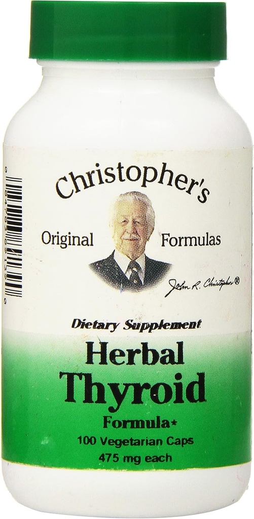 Dr. Christopher 's Formel Dr. Christopher' s Formel Herbal Thyroid, 100 Greve
