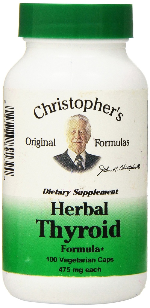 Dr. Christopher 's Formel Dr. Christopher' s Formel Herbal Thyroid, 100 Greve