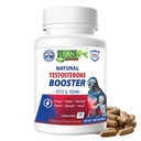 LEAN Nutra Testosteron Booster for mænd - Natural Vegan Supplement med Tongkat Ali, DHEA, Maca Root, Tribulus, Horny Geat Weed, Zink, Boron, D- Aspartasyre - Boost Styrke, Energi, Muskel - 90 Caps