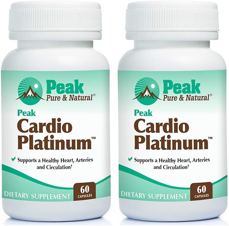 Peak Pure & Natural Peak Cardio Platinum (2 flasker)