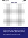 Amsler Eye Grid med Magnetisk Ryg - Daglig Vision Screening Tool for Macular Degeneration & Glaukom Patienter af Kliniske Eksperter (1 pakke)