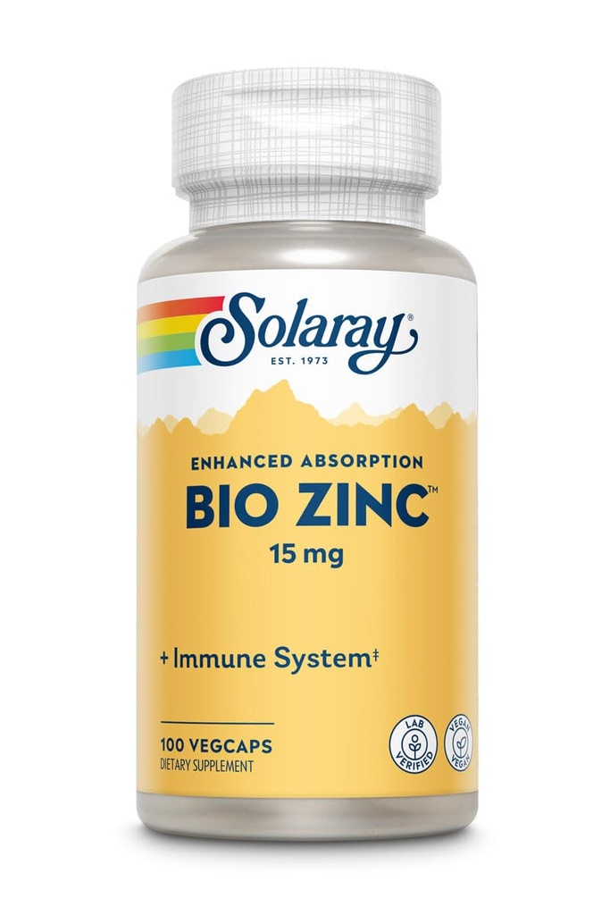 Bio Zink med zink picolinat & synergistiske ingredienser (100 kapsler)
