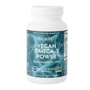 BRAINMD Dr. Amen Vegan Omega-3 Power - 60 Plant- baserede bløddele - 1.100 mg EPA & DHA - understøtter fokus, hukommelse og hjerte sundhed - Vegan, Gluten Free & Non- GMO - 30 Serveringer