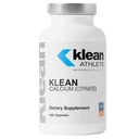 Klean ATHLETE Klean Calcium Citrate - for ben sundhed & densitet - Knoglestøtte til sport * - Gluten Free, Vegan & Non- GMO - 120 kapsler