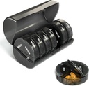 Sukuos Weekly Pill Organizer 4 gange om dagen, Ekstra store 7 dages piller Box, Farverige Vitamin Holder Tilfælde for Fish Oil, Vitamin, Medicin, Kosttilskud