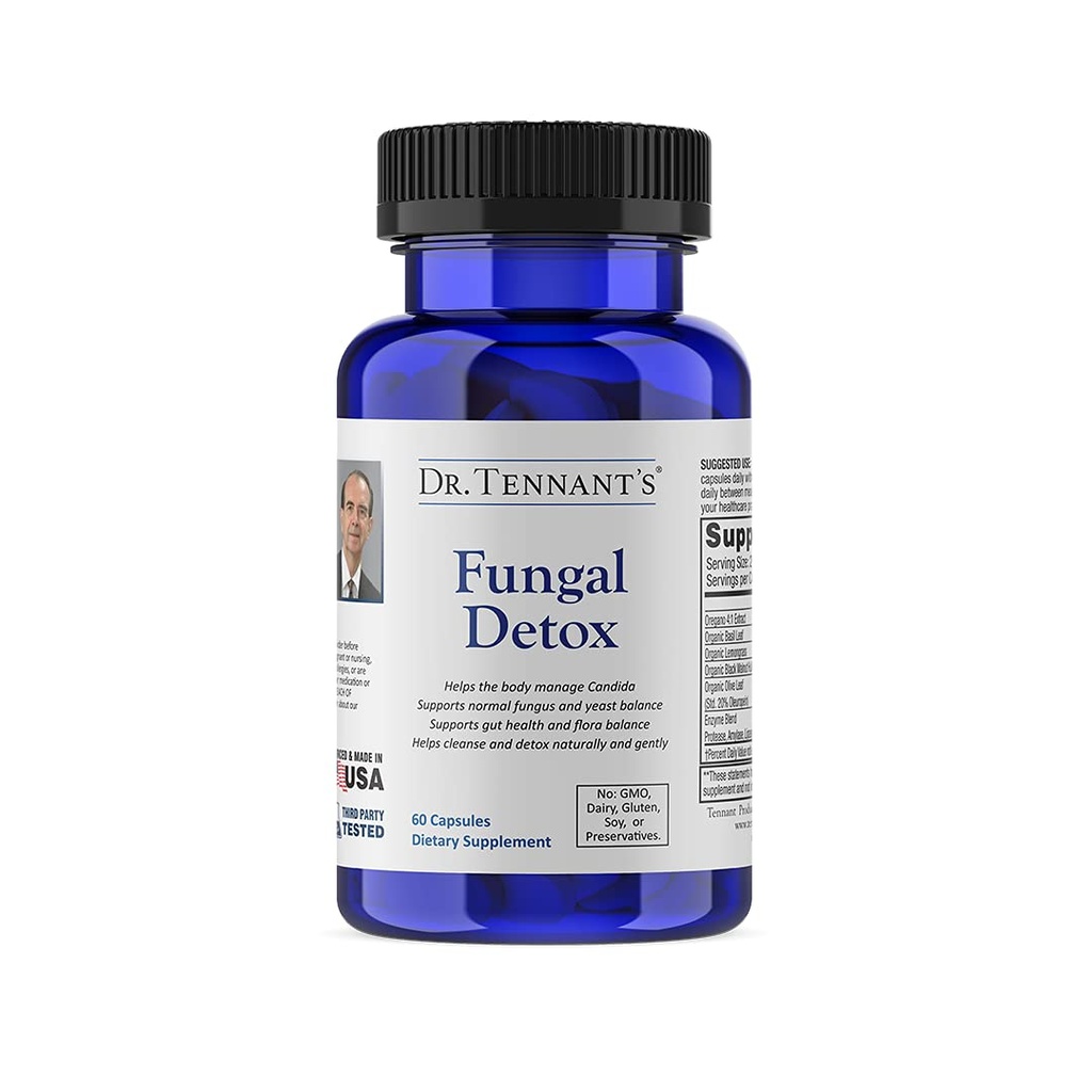 Dr. Tennants Svampeafvænning af 124; Candida Cleanse, Mood & Hood Balance; 124; fremmer sunde Gær niveauer & Gastrointestinal sundhed