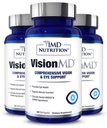 1MD Nutrition VisionMD Eye Vitamin CARMIS - med Lutein & Zeaxanthin Beeg 124; understøtter Vision Health, Everyday Eye Strain, & Lejlighedsvis Dry Eye Beeg 124; 90 Softgels (3- Pack)