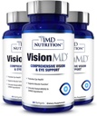 1MD Nutrition VisionMD Eye Vitamin CARMIS - med Lutein & Zeaxanthin Beeg 124; understøtter Vision Health, Everyday Eye Strain, & Lejlighedsvis Dry Eye Beeg 124; 90 Softgels (3- Pack)