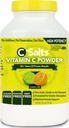 C- Salte C-vitamin pulver supplement - 100% Pure høj dosis buffered C-vitamin pulver til immunforsvar - Økologisk, sukkerfri, Vegan, Non- GMO, Stomach- Friendly, Lemon Lime 26oz