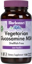 Bluebonnet Vegetarisk Glucosamin med MSM Supplement - Shellfish-Free Joint Support for Women & Men - Vegetabilsk Glucosamin HCI - Vegan, Kosher, Free of Soy, Gluten & Dairy - 120 V Caps