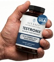 VITASEI Testronix Supplement - Energi og muskeltillæg til sundhed - 60 kapsler