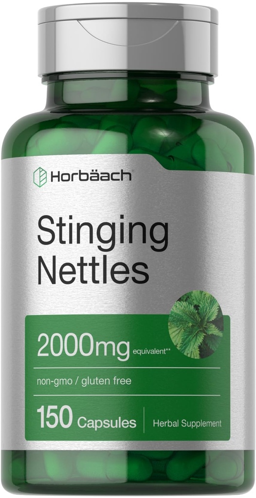 Horbäach Stinging Nettle Kapsler 2000mg