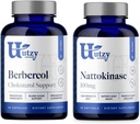 Utzy Naturals Metabolic Support Bundle 124; Nattokinase 100 mg og Berbecol 500 mg