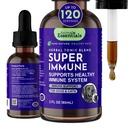 Animal Essentials Super immun - hund & kat immunforsvar støtte til hvalpe med Olive Leaf Extract & Echinacea, Olive Root til hunde, Understøtter respiratorisk sundhed & generelt Wellness - 2 fl oz