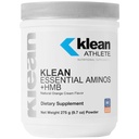 Klean Atlete Klean Essential Aminos + HMB - Blend of Essential Aminosyrer - med HMB, Vitamin D3 & Glutamin til Lean Muscle Mass - 9.7 Ounces - Natural Orange Cream Flavor