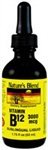 Naturens Blend Vitamin B-12 3000 mcg Sublingual Drops 1.75 oz Væske