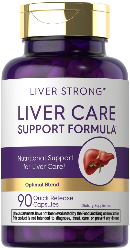 Carlyle Lever Support Supplement: 124; 90 Kapsler; 124; med mælk tidsel, Mælkebøtte Root & Artichoke Leaf Extract: 124; Optimal Blend • 124; Non- GMO & Gluten Free
