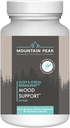 Mountain Peak Nutritionals Mood Support Formel - Understøtter Serotonin Niveauer - Hypoallergen Kosttilskud (90 Vegetariske Kapsler)