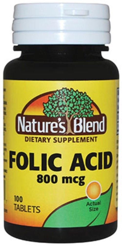 Folinsyre 800 µg 800 µg 100 Tabs