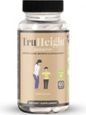 Truhigh Growth Capsules - Natural Growth & Development Supplement for Kids & Teens - Udtalelse af Pediatricians - Vitamin D, K, Calcium & Ashwagandha - Knoglestærke kapsler - Kids Vitamin, alder 5 +