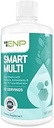 ENP Smart Multi Buddy 124; Flydende Multivitamin til voksne Buddy 124; Multivitamin til kvinder & Mænd Buddy 124; Indeholder E-vitamin, A-vitamin, D2-vitamin, C-vitamin og Zink Buddy 124; Vegansk Friendly
