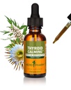 Herb Pharm Thyroid Calming Liquid Herbal Formel for Endokrine System Support - 1 Ounce