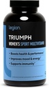 LEGION Triumph Daily Sport Multivitamin Supplement - Vitaminer og mineraler til atleter hjælper med energi til sport & Bodybuilding træning. 30 Tjenester (kvinder)