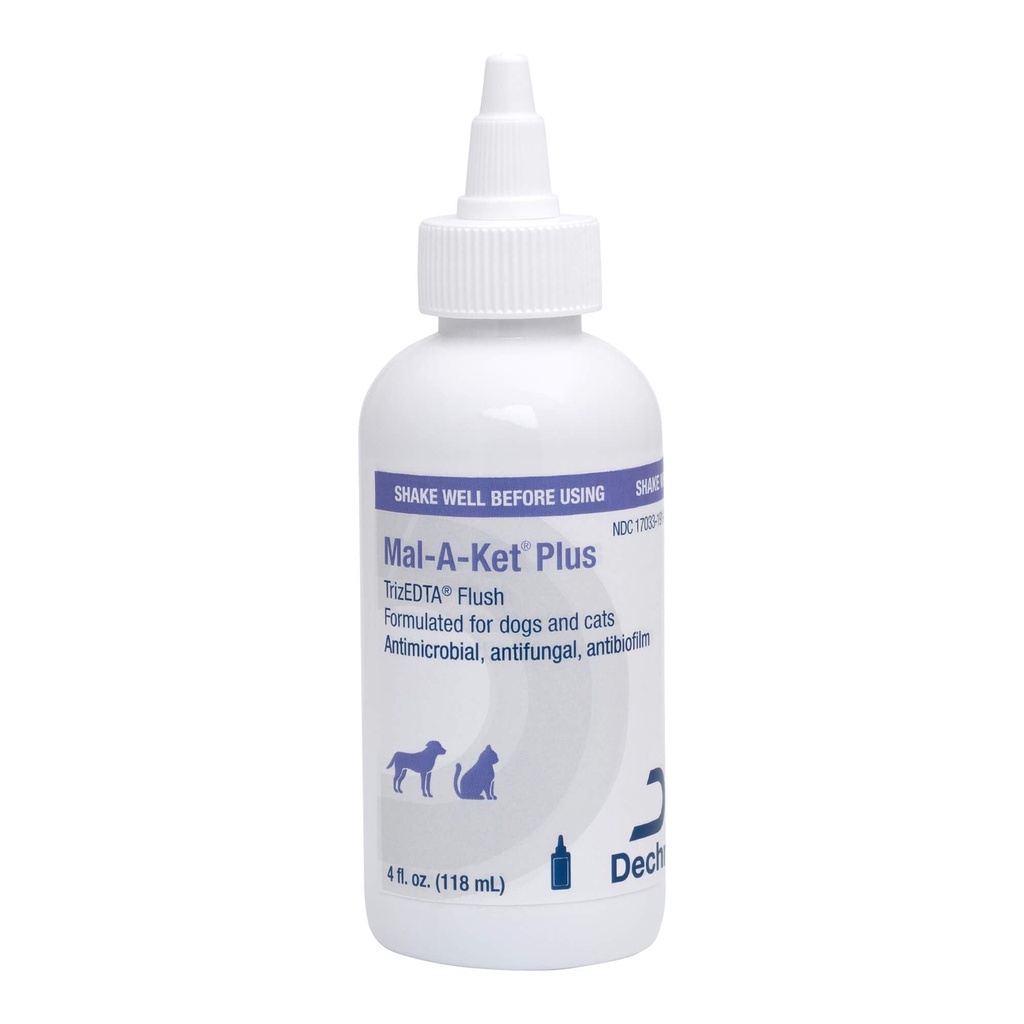 Mal- A- Ket Plus TrizEDTA Flush til katte og hunde, 4 oz