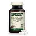 Standard Process Calciumlactat - Knogletæthed og immunforsvar - Aids Blood Clotting & Normal Cell Function - Vegan, Gluten- Free, Non- Dairy, Non- Soy & Non- Grain - 90 tabletter (30 Servere)