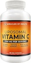 Liposomal Vitamin C 2100mg | 180 Veggie Capsules, 60 Day Supply | Fast Absorbing Bioavailability | Powerful Antioxidant & Immune Support Supplement
