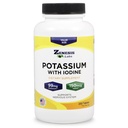 Kalium Gluconat 99mg + 150mcg jod fra Kelp Bulk (250 tabletter / flaske)