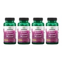 Swanson Green Lipped Mussel (Freeze- Tørret) - New Zealand Joint Health & Mobility Supplement - Natural Formel May Support Heart Health & fordøjelsesfunktion - (60 kapsler, 500mg Hver) (4 Pack)