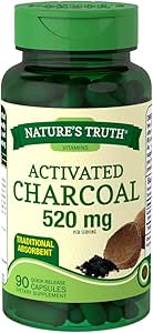 Nature's Truth Activated Charcoal, 1 Pack