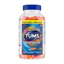 TUMS Chewy Bites Chewable Antacida tabletter til Ultra Strength Heartburn Relief, Great for en sommer BBQ - blandet frugt - 200 Greve