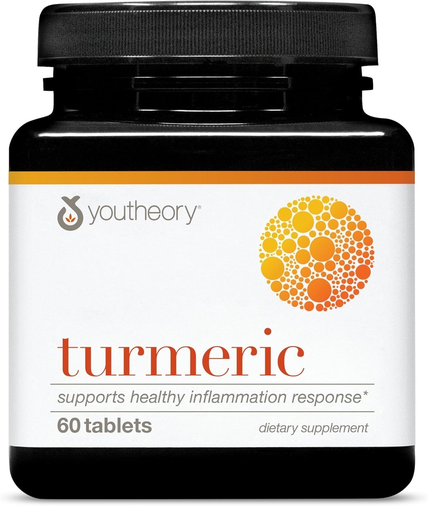 Youtory gurmerisk - 450 mg - med sort peber & Olive Leaf - Understøtter Joint & Brain Health * - Indeholder bioenhancer, Curcuminoider & planteekstrakter - 60 tabletter (20-dages forsyning)