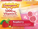 Alacer Emergen- C Vitamin C Fizzy Drink Mix Hindbær - 1000 Mg - 30 Pakninger
