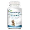 Cardio Support til hunde Plus Antioxidant, L- Carnitin, L- Taurine, med Coenzym Q10 og E-vitamin, fremmer en sund og stærk hund hjerte, 120 tyggetabletter