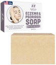 Eksem sæbe til ansigt og krop - alle naturlige dermatitis, Psoriasis Behandling for tør Itchy Flaky hud Relief - genert afgiftning, heling, Anti- Itch, Cleansing Skincare Remedy - Eksem sæbe bar