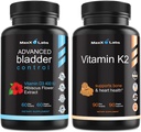Avanceret Bstige Control supplement til kvinder og mænd 60 Caps + vitamin K2 supplement - Fuld Spectrum Vitamin K2 MK7, MK4 & Calcium - 90 kapsler